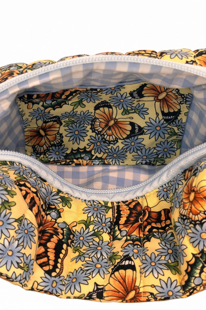 Carry All Quilted Bag - Butterflies
