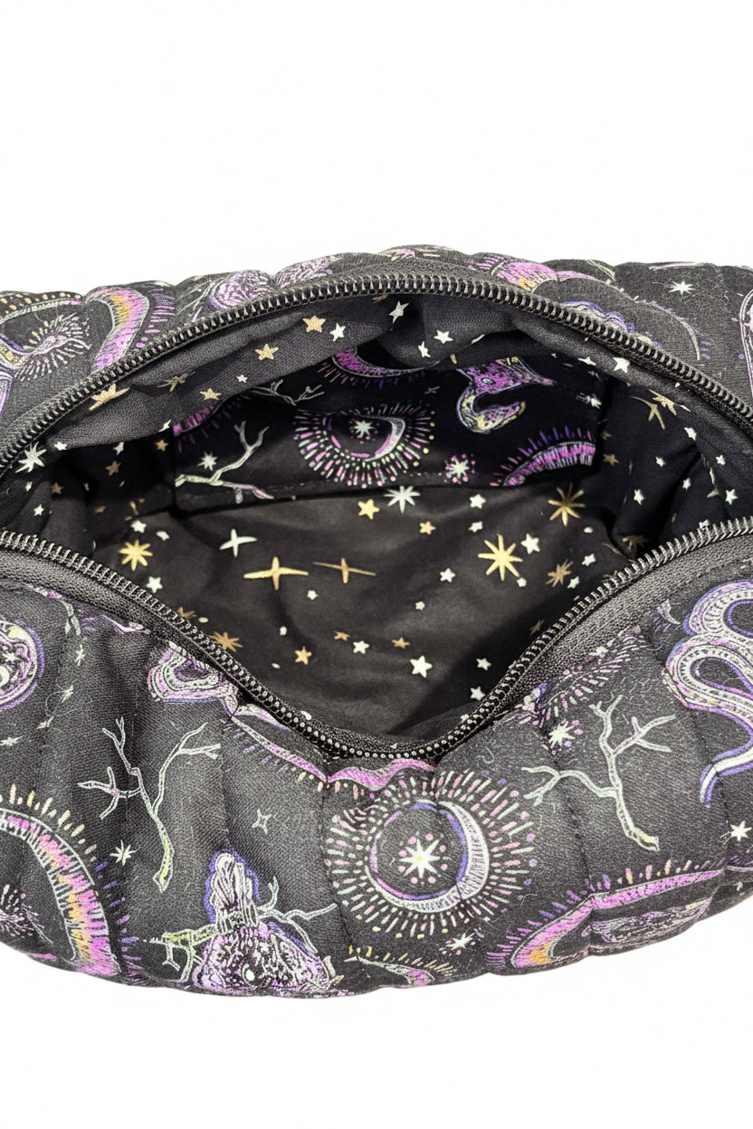Carry All Quilted Bag - Dark Mystical