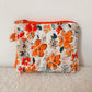 Quilted Zipper Coin Purse - Floral