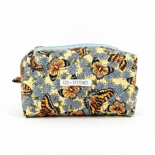 Carry All Quilted Bag - Butterflies