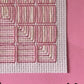 HANDMADE ART - Pink Rectangle