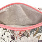 Quilted Pencil Zipper Case - Soft Floral