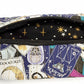 Quilted Pencil Zipper Case - Tarot Print