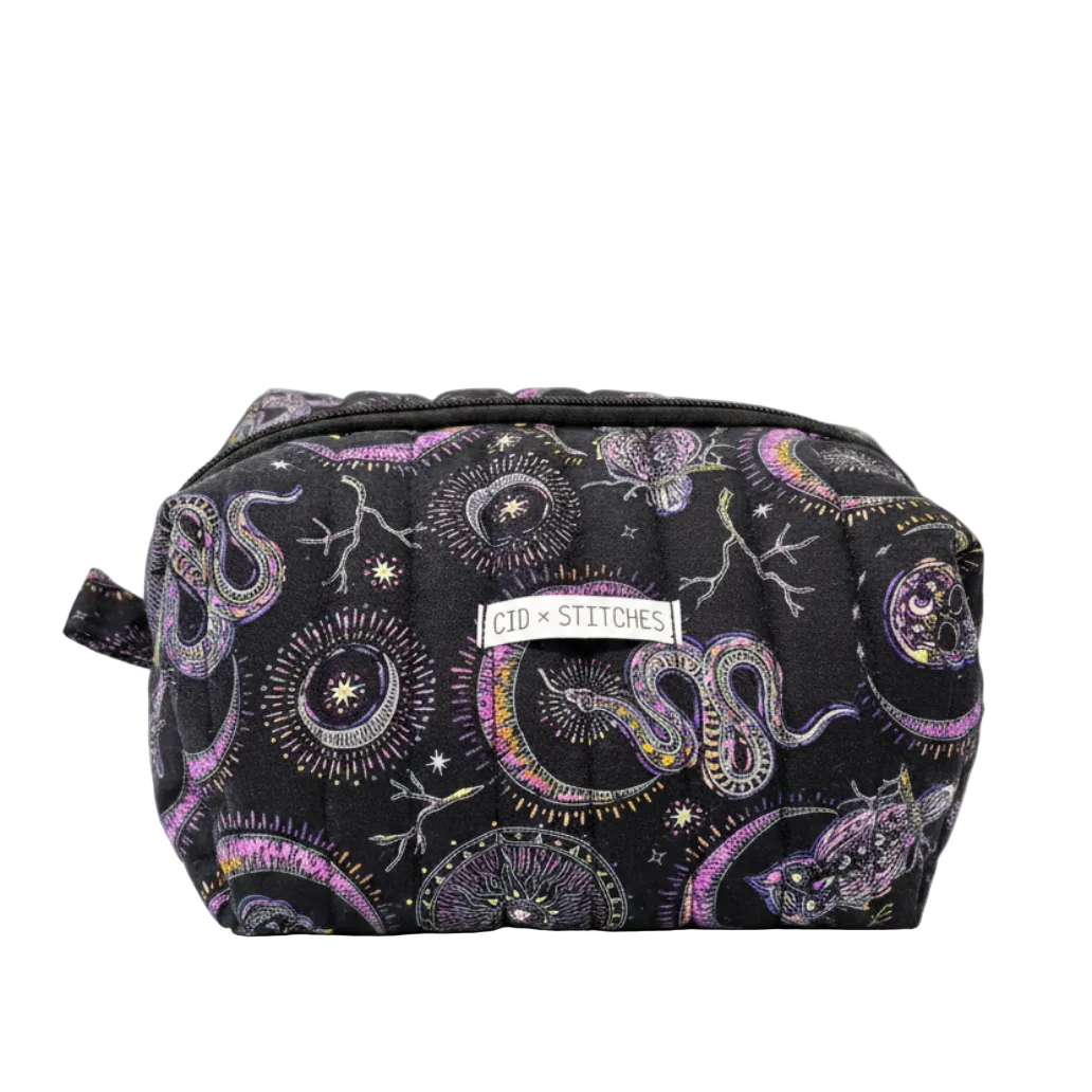 Carry All Quilted Bag - Dark Mystical